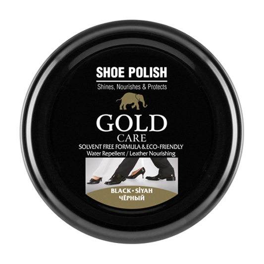 Gold Care Shoe Paste In Metal Tin 50 ML